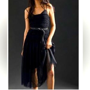 Anthropologie Strappy Tulle Dress